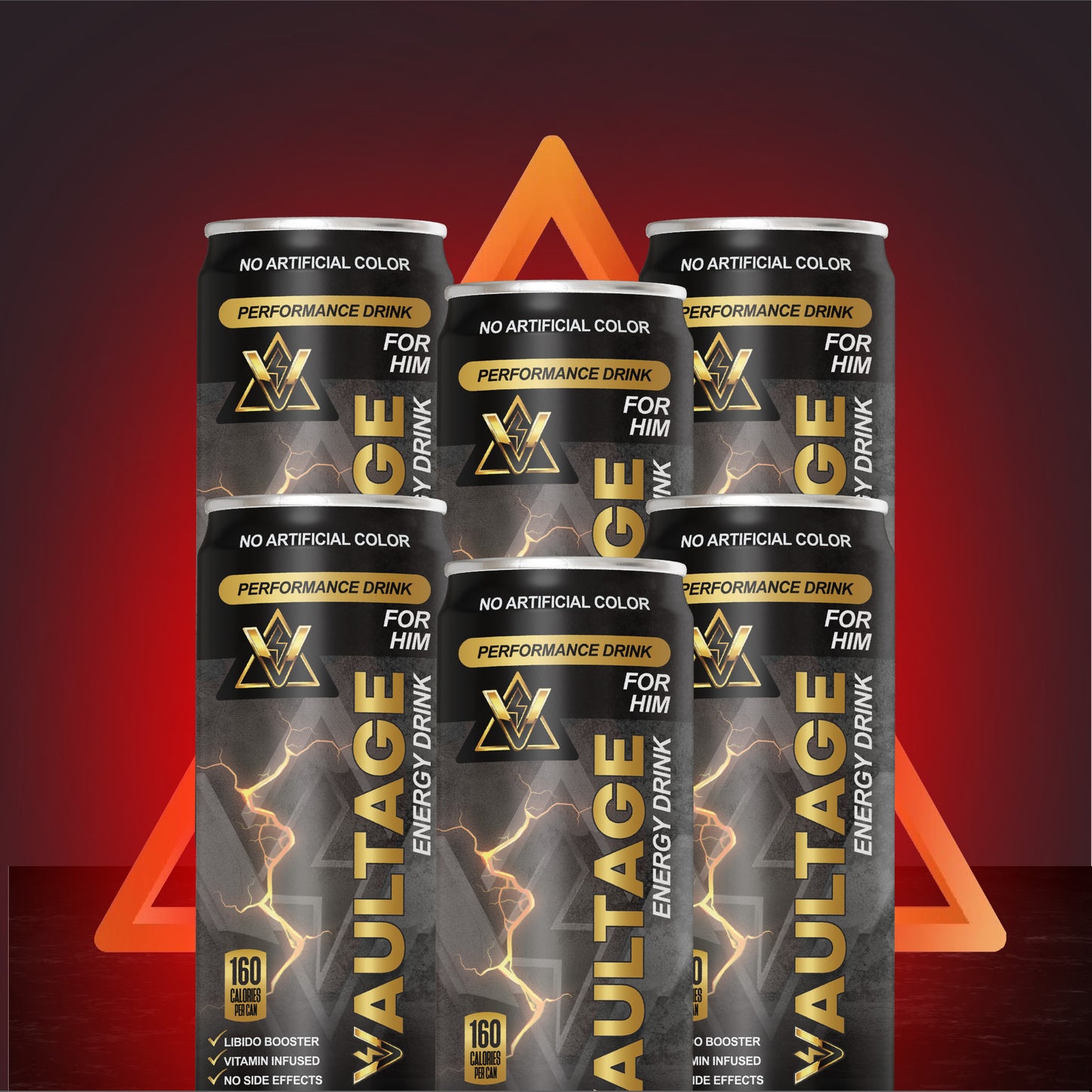 Vaultage Energy Drink For Him - 6 PACK